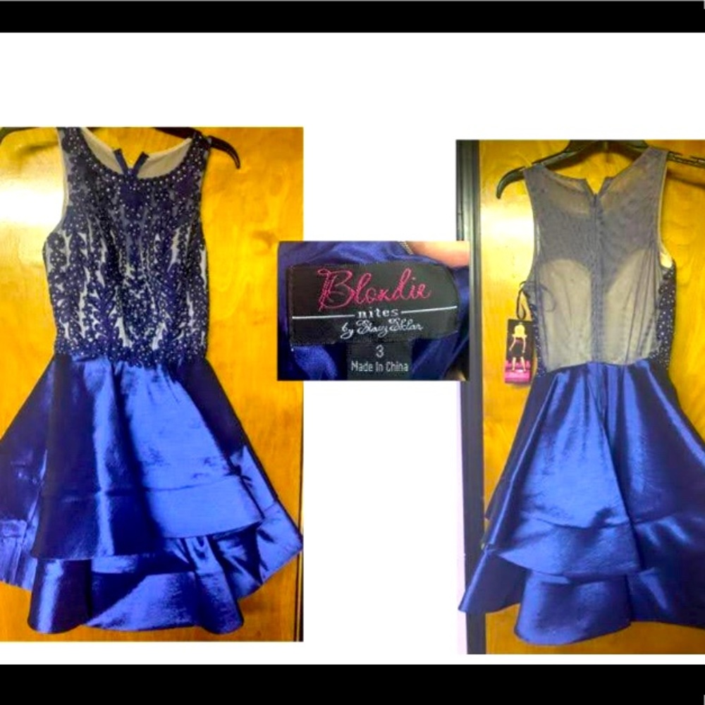 Blondie Nites Short Formal Dress
